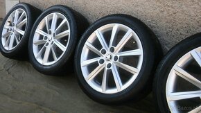 orig el 5x112 r17 Škoda  model " Teron " + letné 225/45 r17 - 3