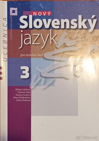 Predám učebnice Slovenského jazyka a Literatúry - 3