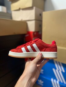 adidas Campus 00s Better Scarlet Cloud White - 3