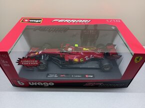 7x F1 FERRARI LECLERC VETTEL SAINZ BURAGO 1:18 - 3