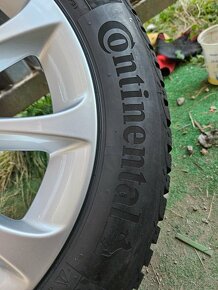 1 ks takmer nová zimná pneu Continental - 205/55 r16 - 3