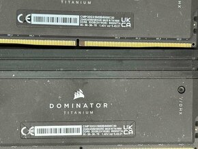 2x 16gb (32GB) DDR5 Dominator 6000MT/s - 3