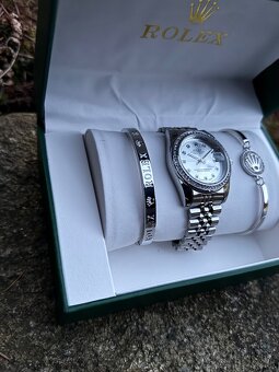 Dámske/Pánske Hodinky Rolex Datejust | 36 mm | Silver Dial - 3