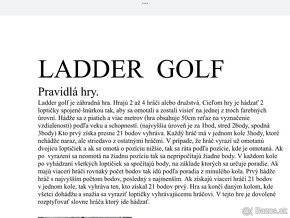 Zahradná hra ladder golf - 3