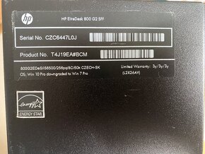 počítač HP EliteDesk 800 G2 SFF - 3