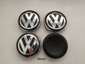 VW stredové krytky disku 65mm a 63mm - 3