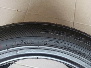 predam 2ks letne pneu austone 215/55 R17 - 3