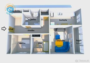 Exkluzívne na predaj byt 3+1, 67 m2, kompletná rekonštrukcia - 3