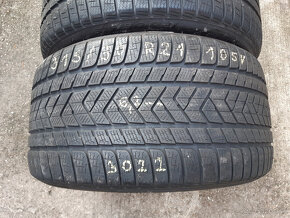 315/30 R21  - zimné Pirelli 2 kusy - 3