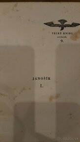 Kniha Jánošík - starožitné zberateľské vydanie 1934 a 1935 - 3