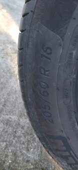 Ponúkam na predaj Michelin letné  205/60R16 - 3