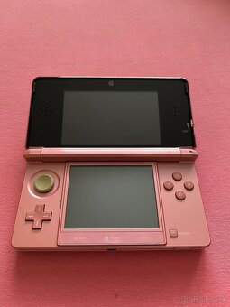 Nintendo 3ds misty pink (ružové) - 3