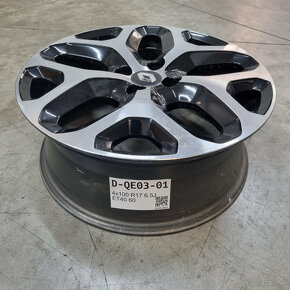 FELGA RENAULT CAPTUR disky 4x100 R17 - 3