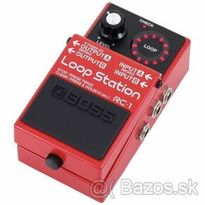 BOSS RC-1 LOOP PEDAL + adaptér - 3