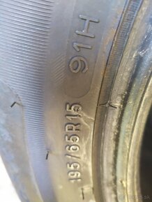 Predám letné 195/65R15 nove - 3