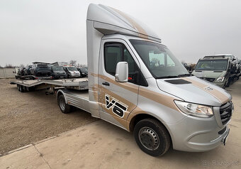 Mercedes-Benz Sprinter mini ťahač návesu s návesom - súprava - 3