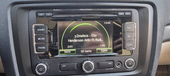 Predam Orginal SKODA AMUNDSEN/Rns310 autoradio s pin kodou - 3