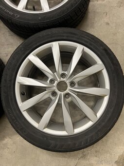 Zimná sada vw golf 205/50 r17 - 3