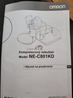 Inhalátor OMRON Comp Air Kids C801KD - 3
