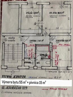 REZERVOVANÉ:2-izbový byt centrum mesta Liptovský Mikuláš - 3