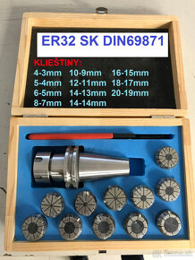 Predám klieštinové sady ER25, ER32, ER40 - 3