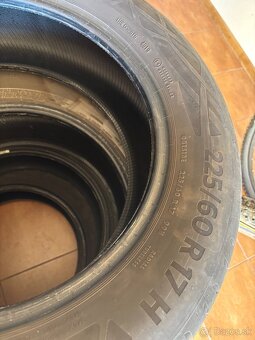 Letné pneumatiky Continental 225/60 r17 - 3