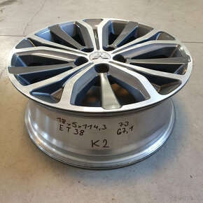 Originál MITSUBISHI disky 5x114.3 R18 ET38 - 3