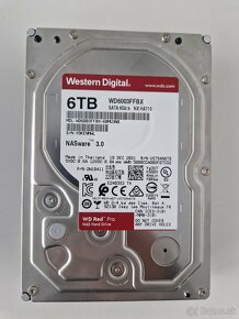 WD RED PRO 6TB a 8TB - 3