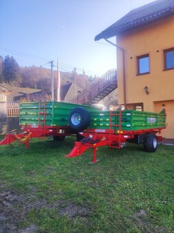 Vlečka za traktor 5-tonová BELGER, nová s ŠPZ - 3