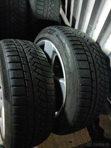 Zimné 4ks alu disky orig. VW 5x112 R17 pneu 205/50 r17 6mm - 3