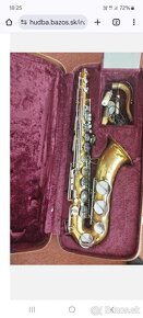 B Tenor saxofón super Classice Amati kraslice - 3