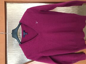 GANT originál fuksia dámsky svetrik S/M - 3