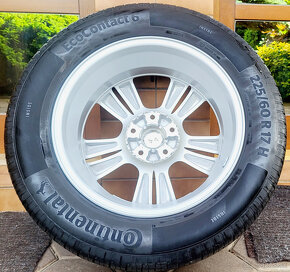 zimné alu R17 5x114,3 orig. Hyundai + Kia, pneu 225/60 - 3