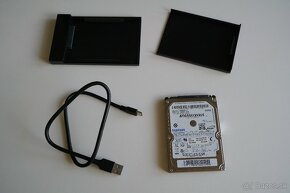 Externý disk - Samsung 640GB HDD - Ugreen USB-C 3.0 box - 3