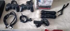 Playstation 3+pohybové ovládače a hry - 3