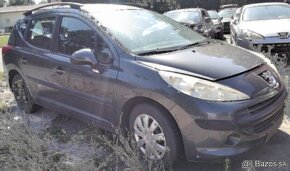 PEUGEOT 207 SW 1.4 2007 predám DVERE, MOTOR 8FS, PREVODOVKA, - 3