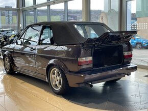 VW Golf Cabrio Mk1, 1,6i 53kW MT5, 1988 - 3