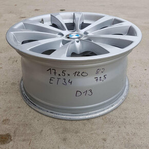 Originál BMW F30 disky 5x120 R17 ET34 - 3