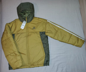 Adidas BSC 3-Stripes Puffy Hooded zimna vetrovka - 3