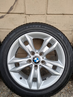 Alu disky BMW 5x120 R17 + zimné pneu Hankook 225/50 R17 94V - 3