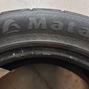 Predám letné pneumatiky 215/60 R17 MATADOR - 3