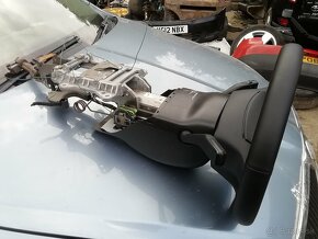 Kožený volant z airbagom volantovy tyč spínača - 3
