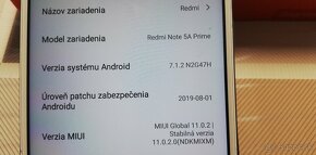 Redmi Note 5A - 3GB RAM/32GB ROM/Android 7 - 3