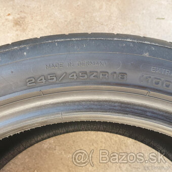 Letné pneumatiky 245/45 R18 DUNLOP DOT1817 - 3