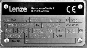 DC servomotor Lenze - 3