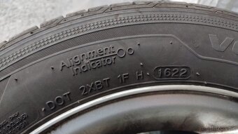 Zliatinové disky 6J x 15 4x100 ET50 a pneumatiky Hankook - 3