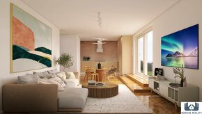 Unikátny 3-izbový byt v novostavbe  s veľkou terasou na pred - 3