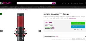 Nový profi mikrofón HyperX QuadCast pre streamerov - 3