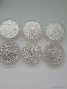 Mince strieborne 10 a 20 eurove mince - 3
