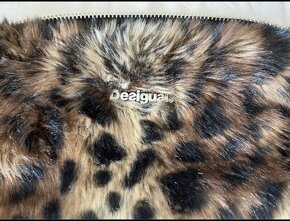 Desigual kožušinková kabelka leopard - 3